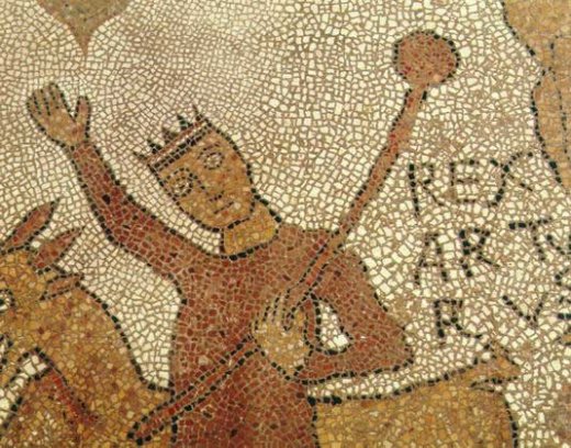 Mosaic of Arthur