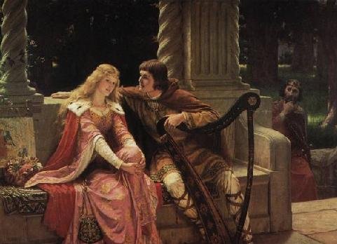 Isolde and Tristan the Harper