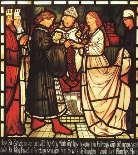 Marriage of Tristan to Isolde of the White Hands