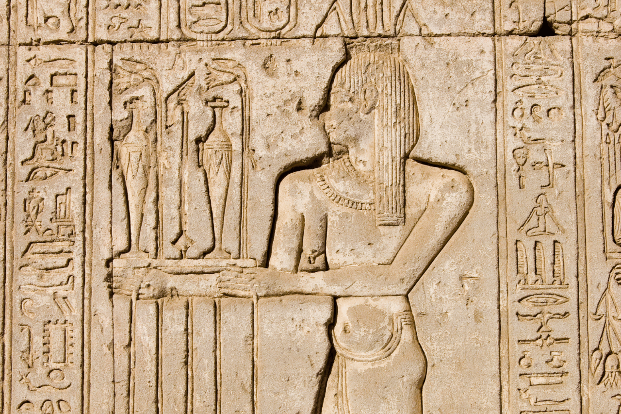 Ancient Egyptian fertility god Hapi