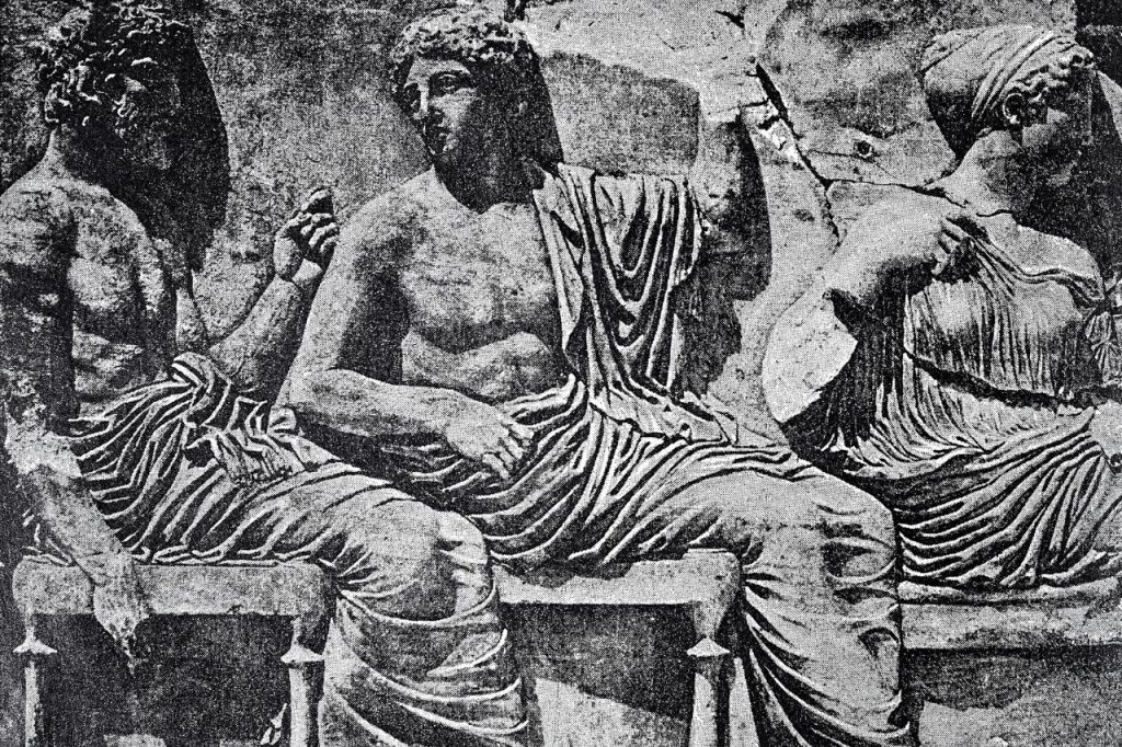 Demeter, the bountiful Greek goddess of agriculture and growth
