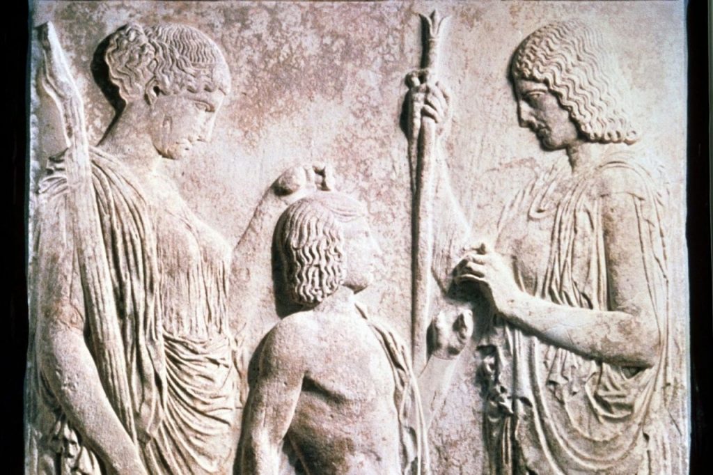 Demeter, the Greek goddess of harvest
