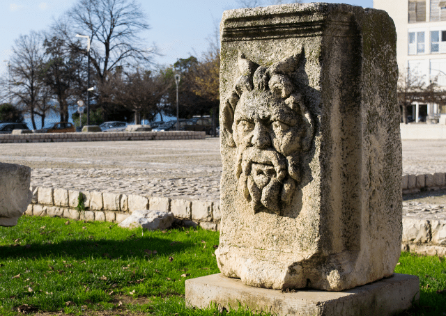 Face of Pluto, Roman god of death
