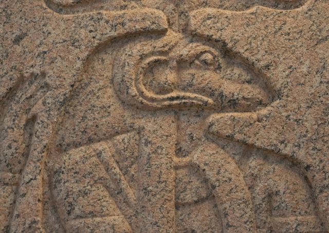 Granite relief of Khnum the river god