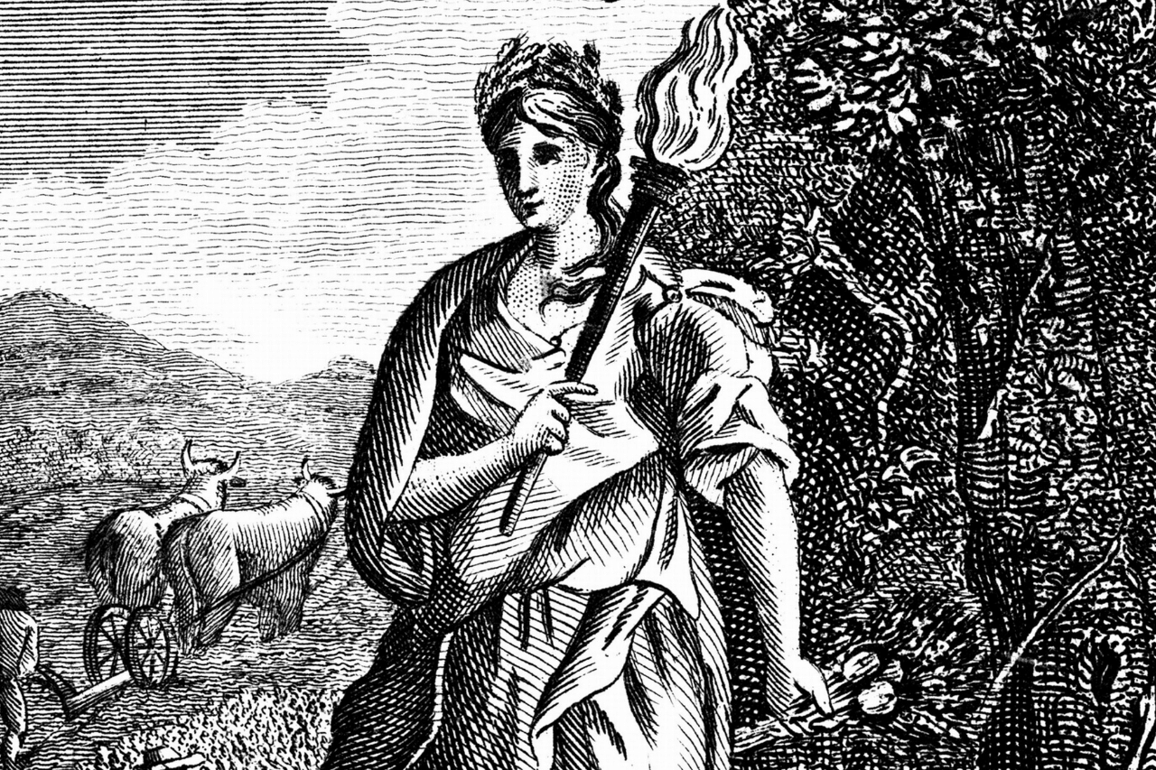 Picture of Ceres goddess of grains