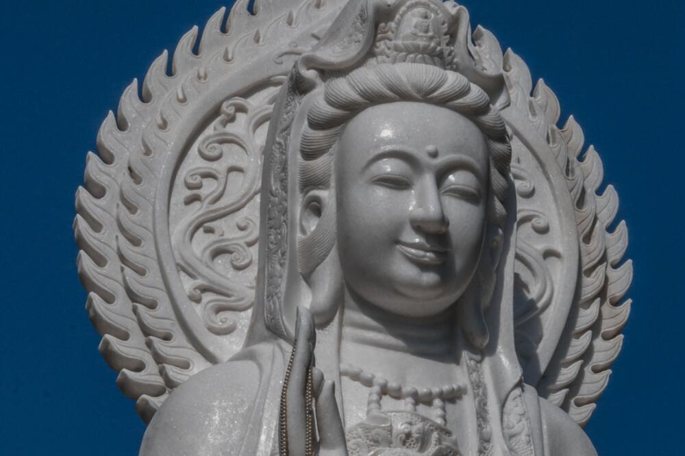 Statue of Chinese goddess Guanyin