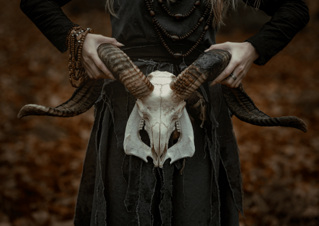 Witch goddess Ceridwen