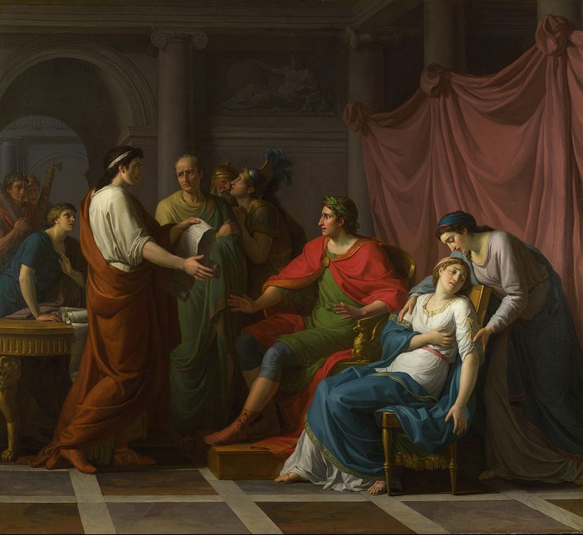 Artwork inspired by Virgil's Aeneid