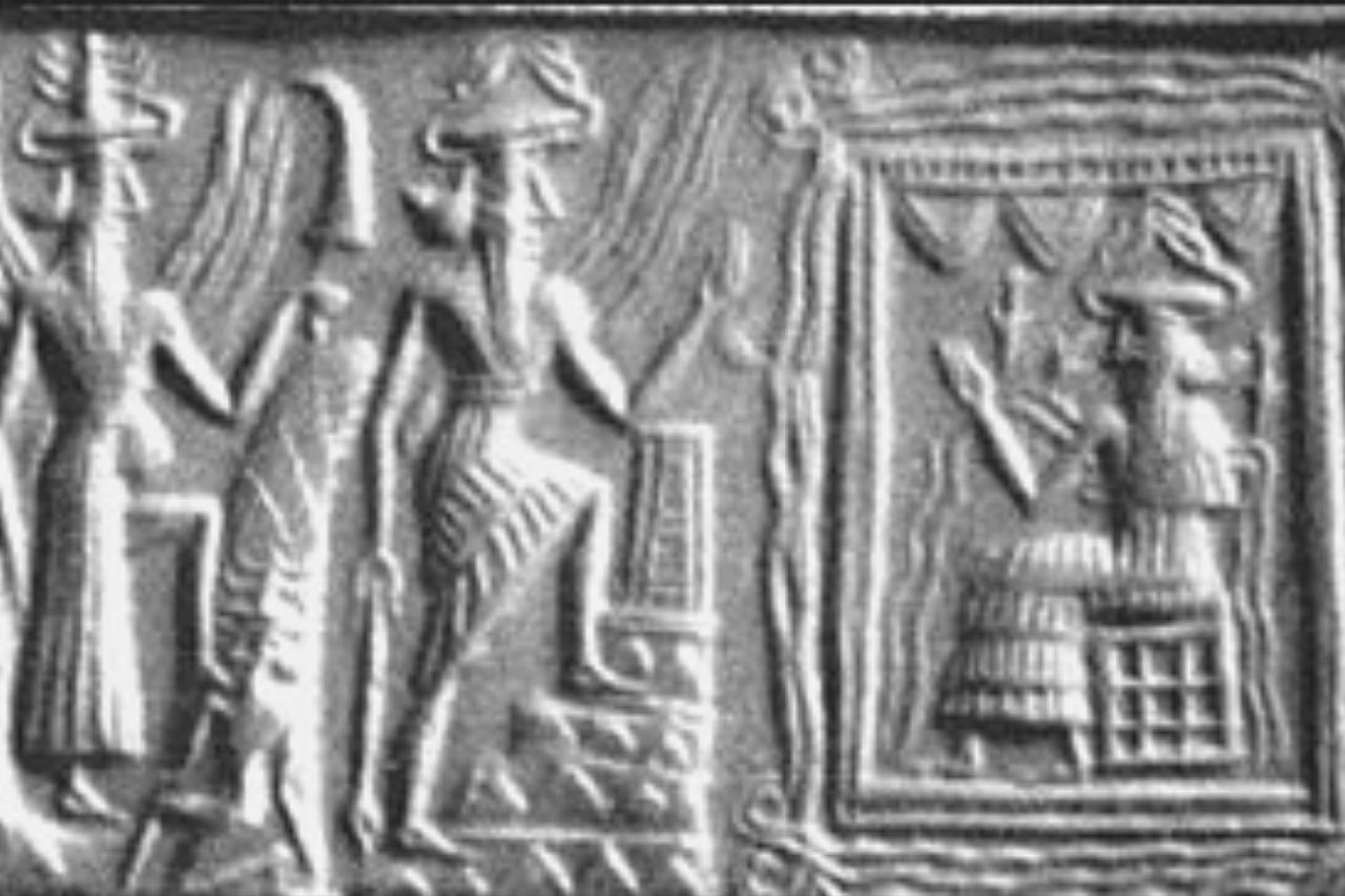Abzu in his waterhouse relief