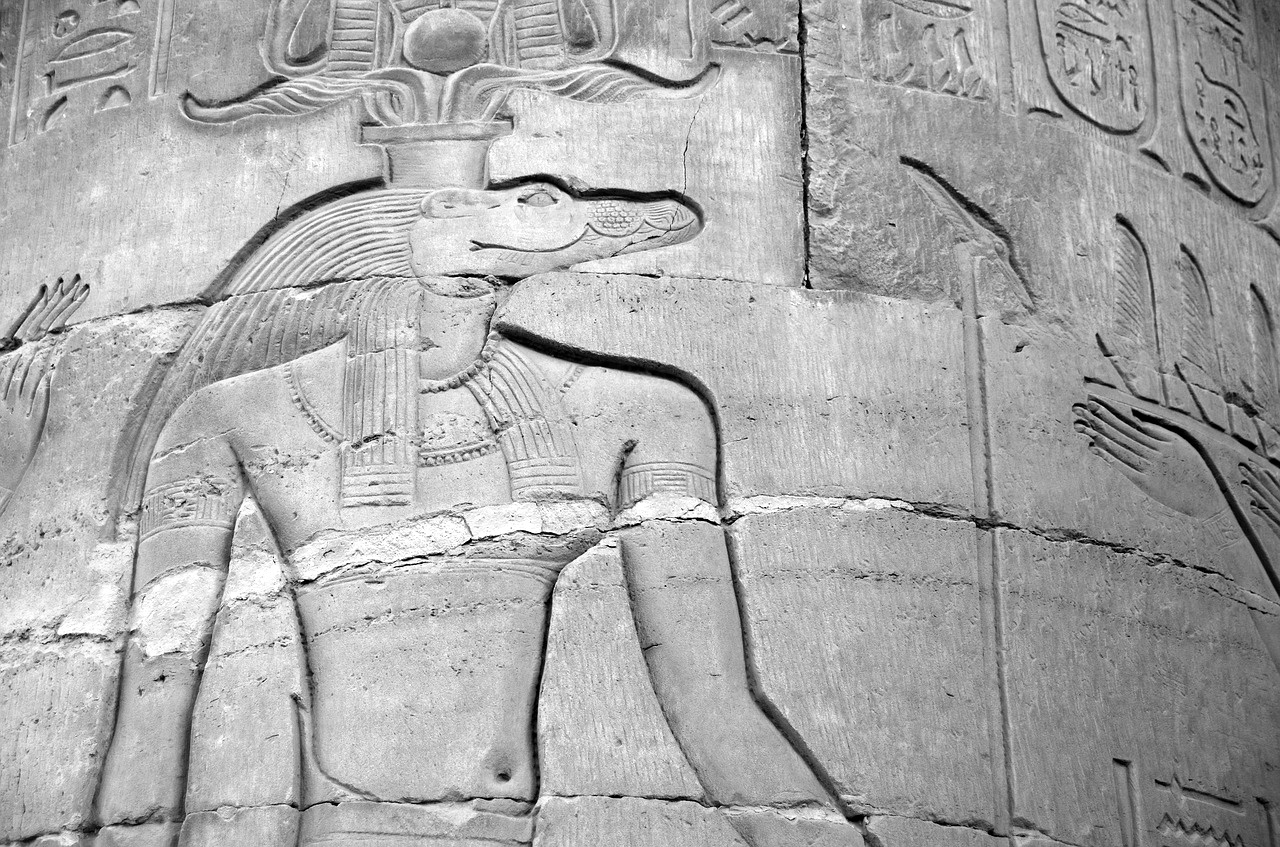 Ancient Egyptian god Anubis