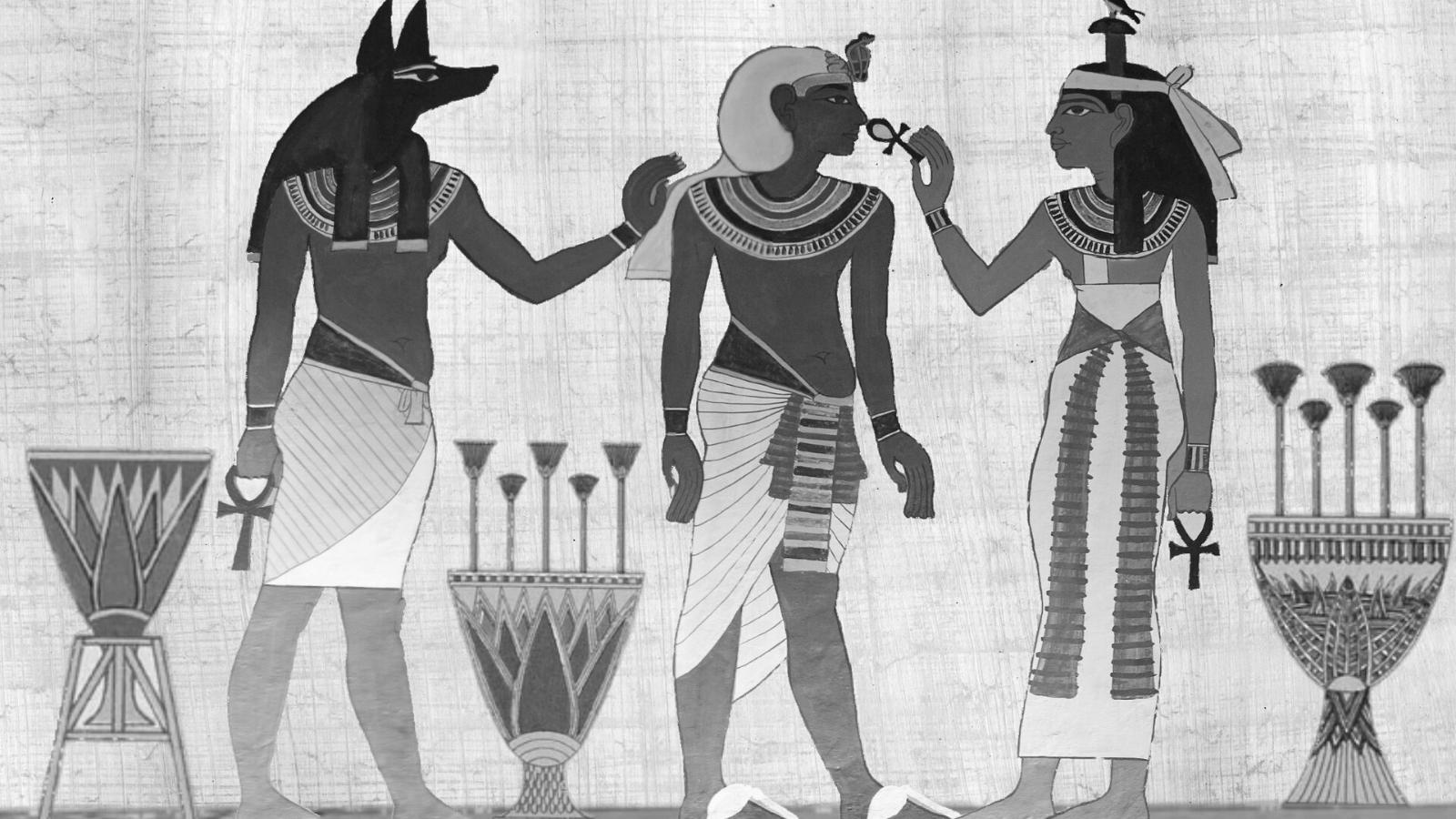 Ancient Egyptian pharaoh clothing