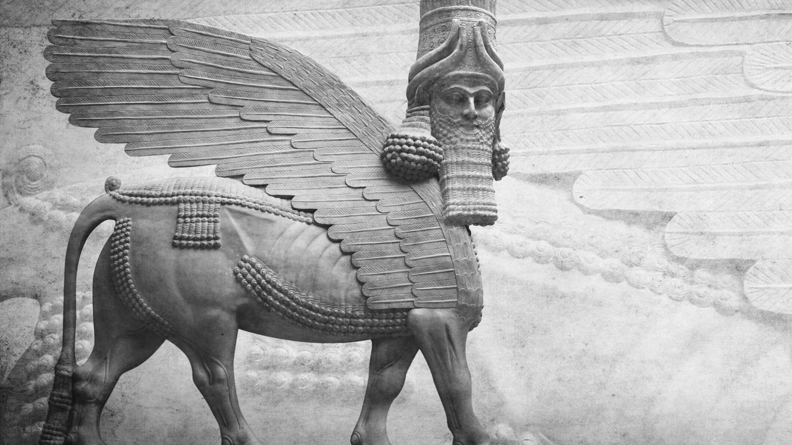 Ancient Mesopotamian goddess Lamassu
