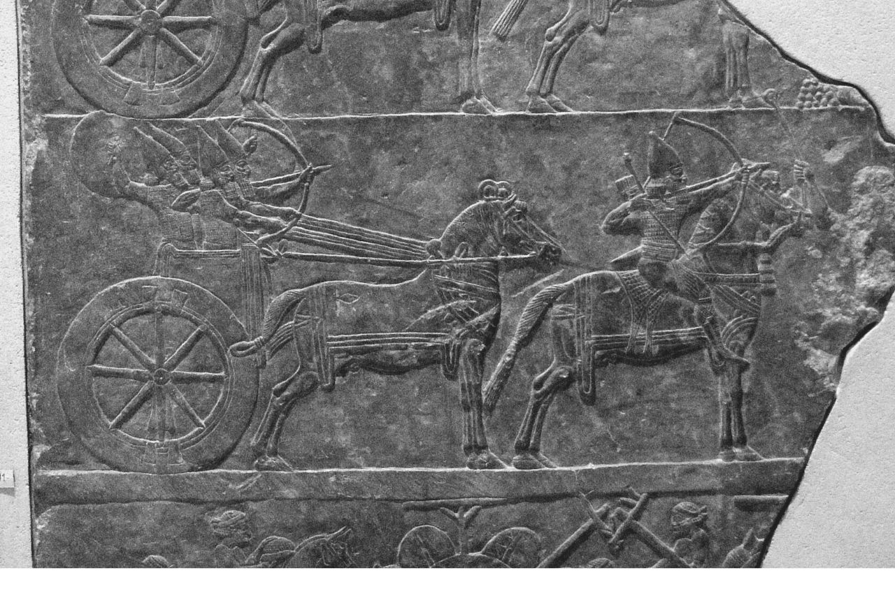 Ancient Mesopotamian war chariots