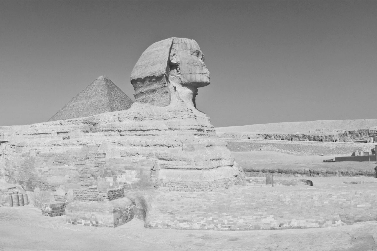 Djedefre's giant sphinx of Giza