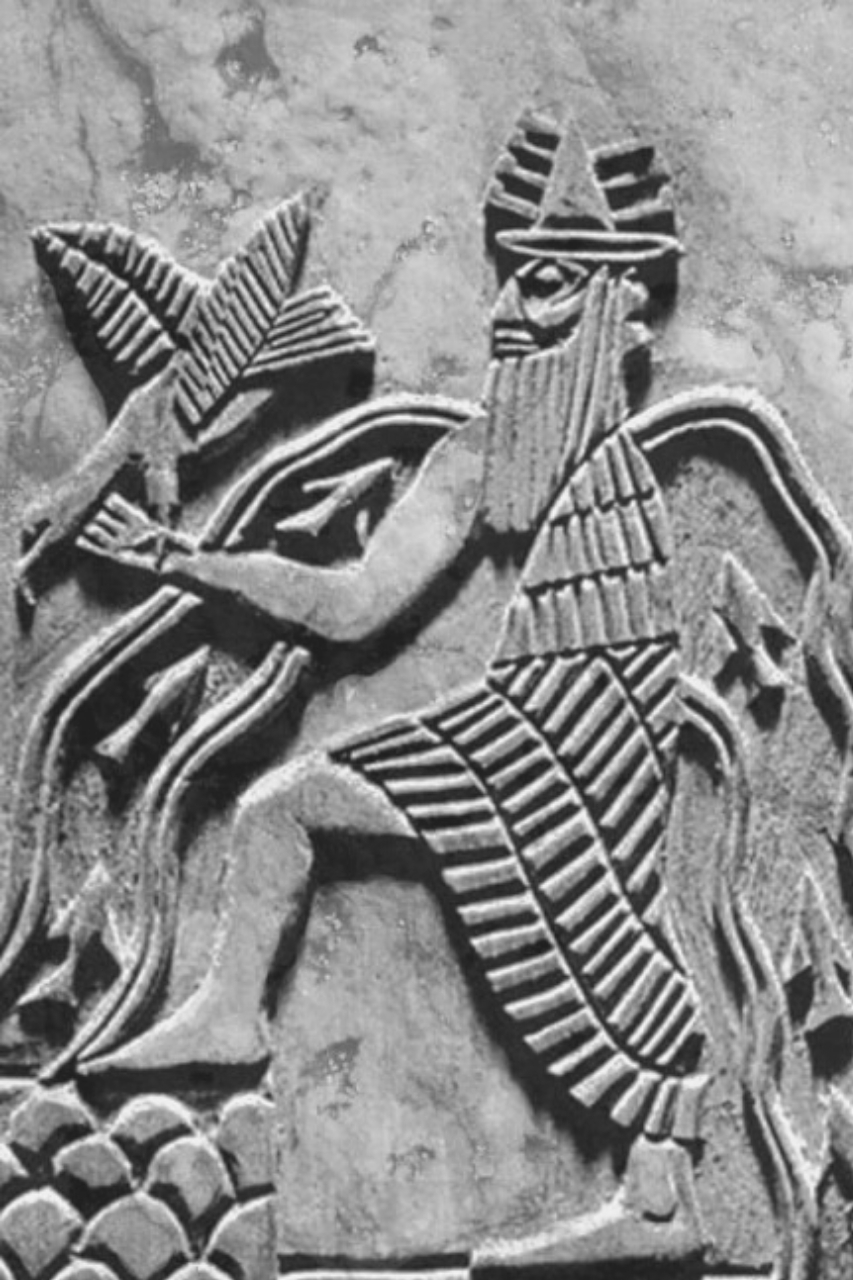 Enki as god of creation