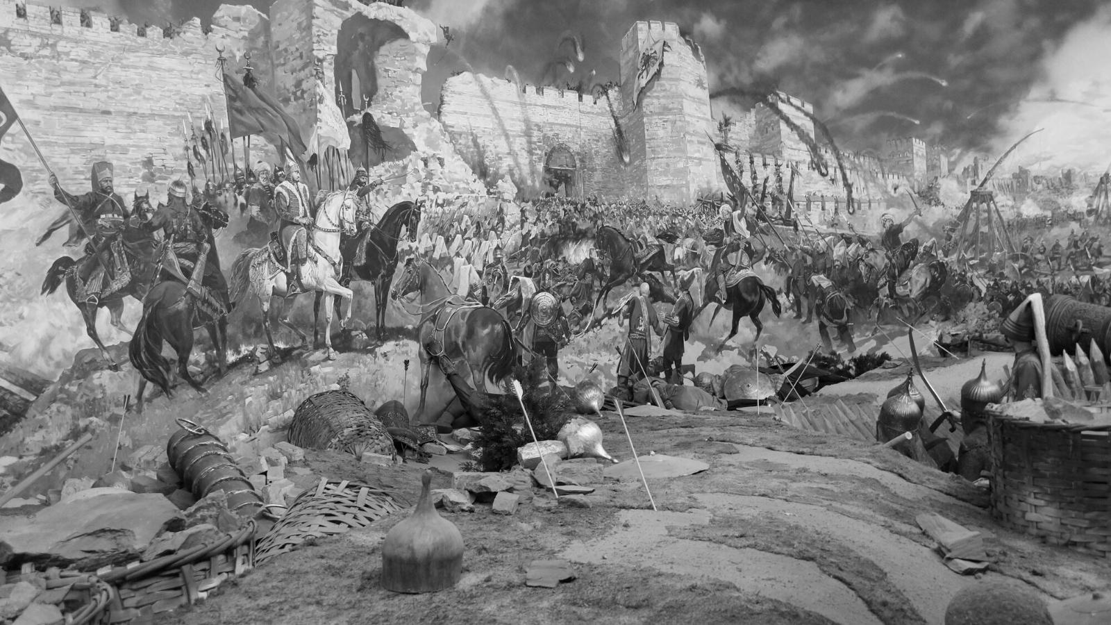 Fall of Constantinople in 1453