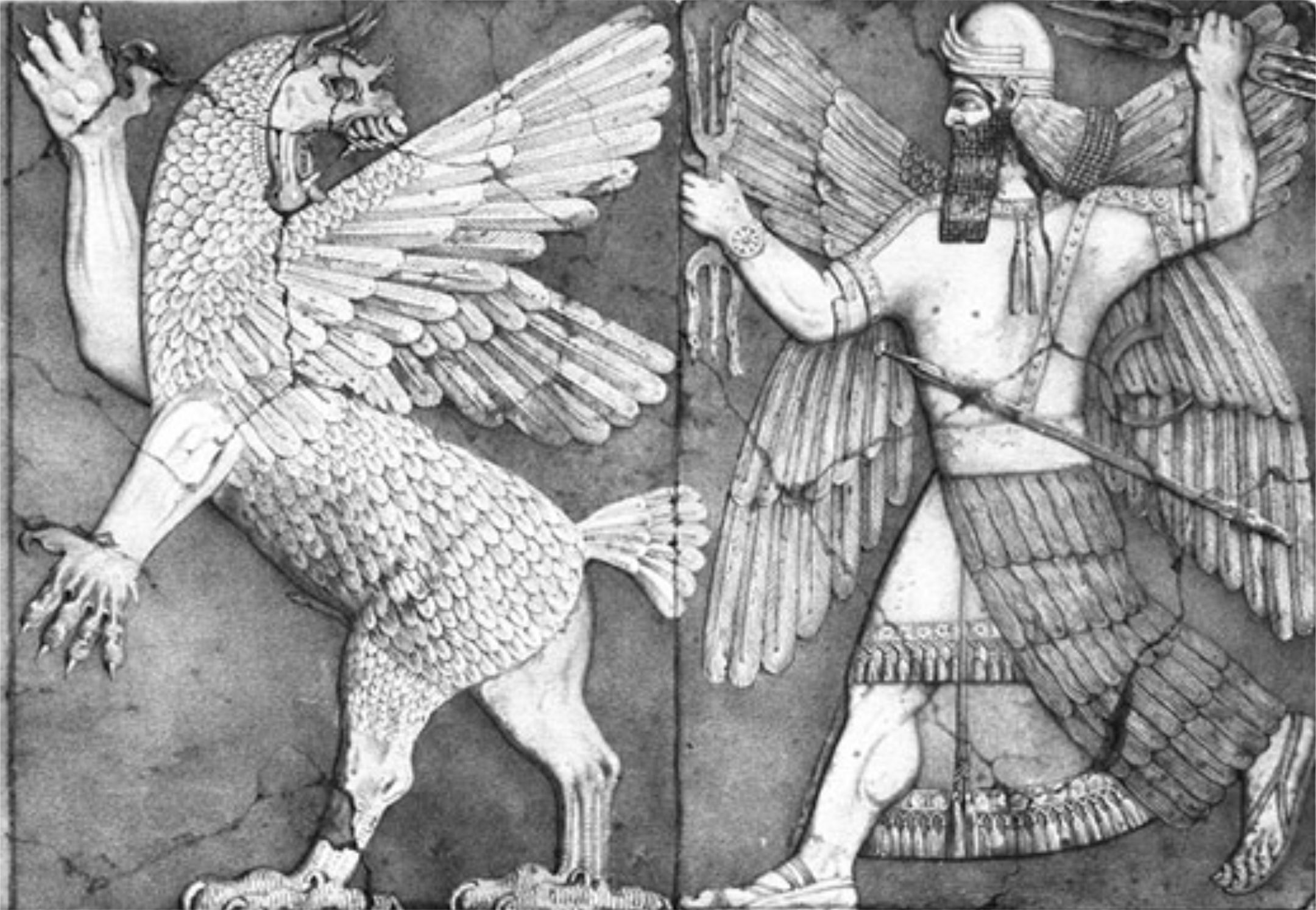 Fight or flight - Anzu in Ninurta's temple