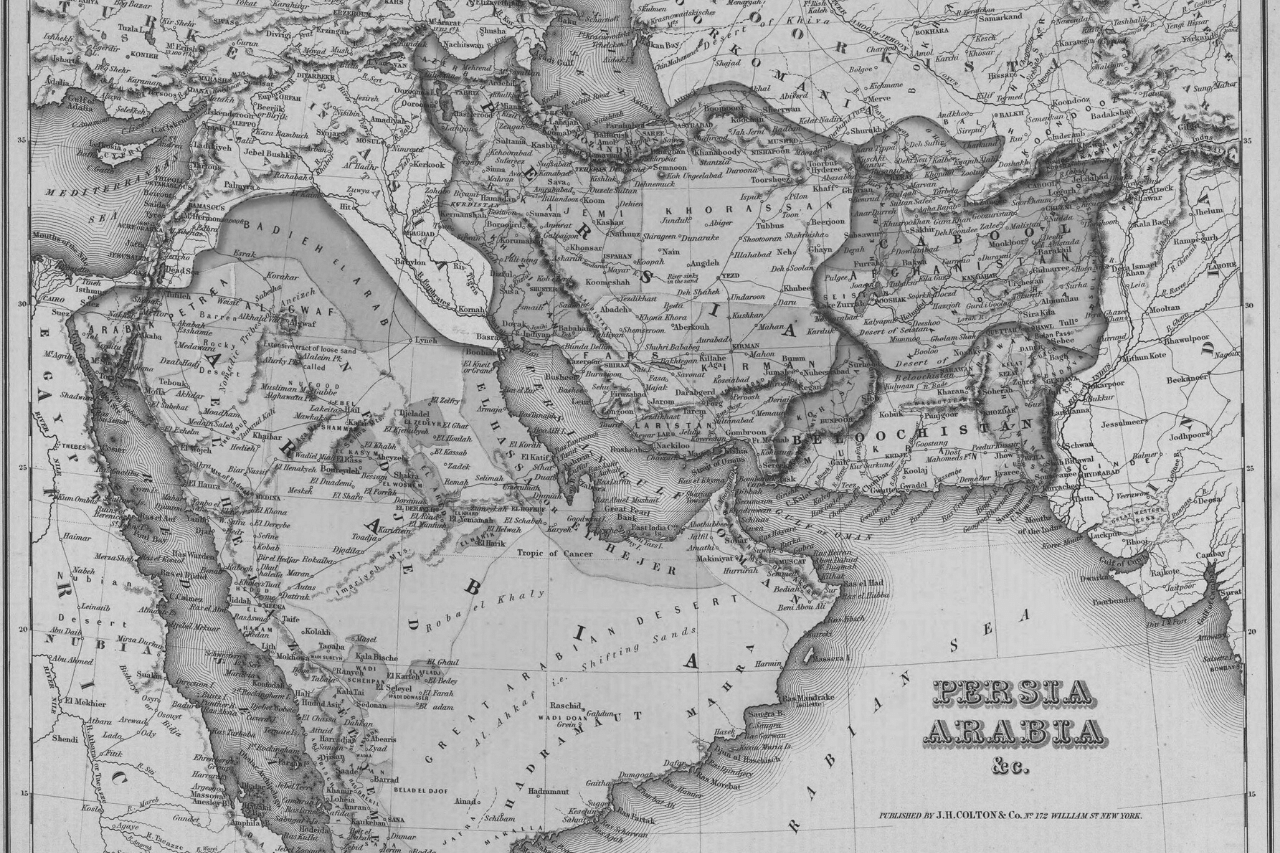 Map of ancient Mesopotamia