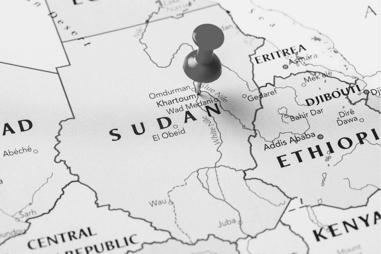 Map of Sudan