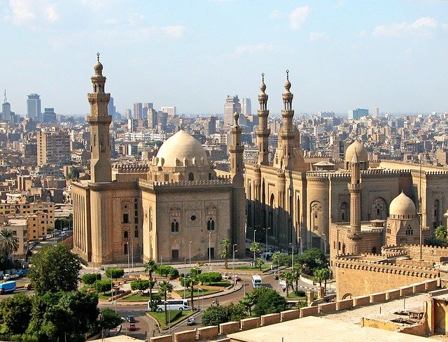 Modern day Cairo
