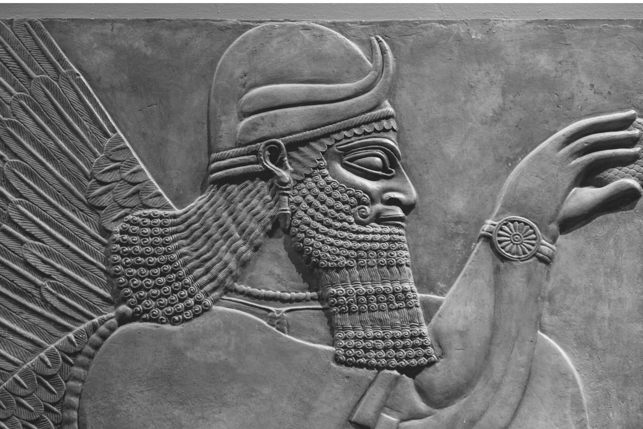 Monument of ancient Mesopotamian civilization