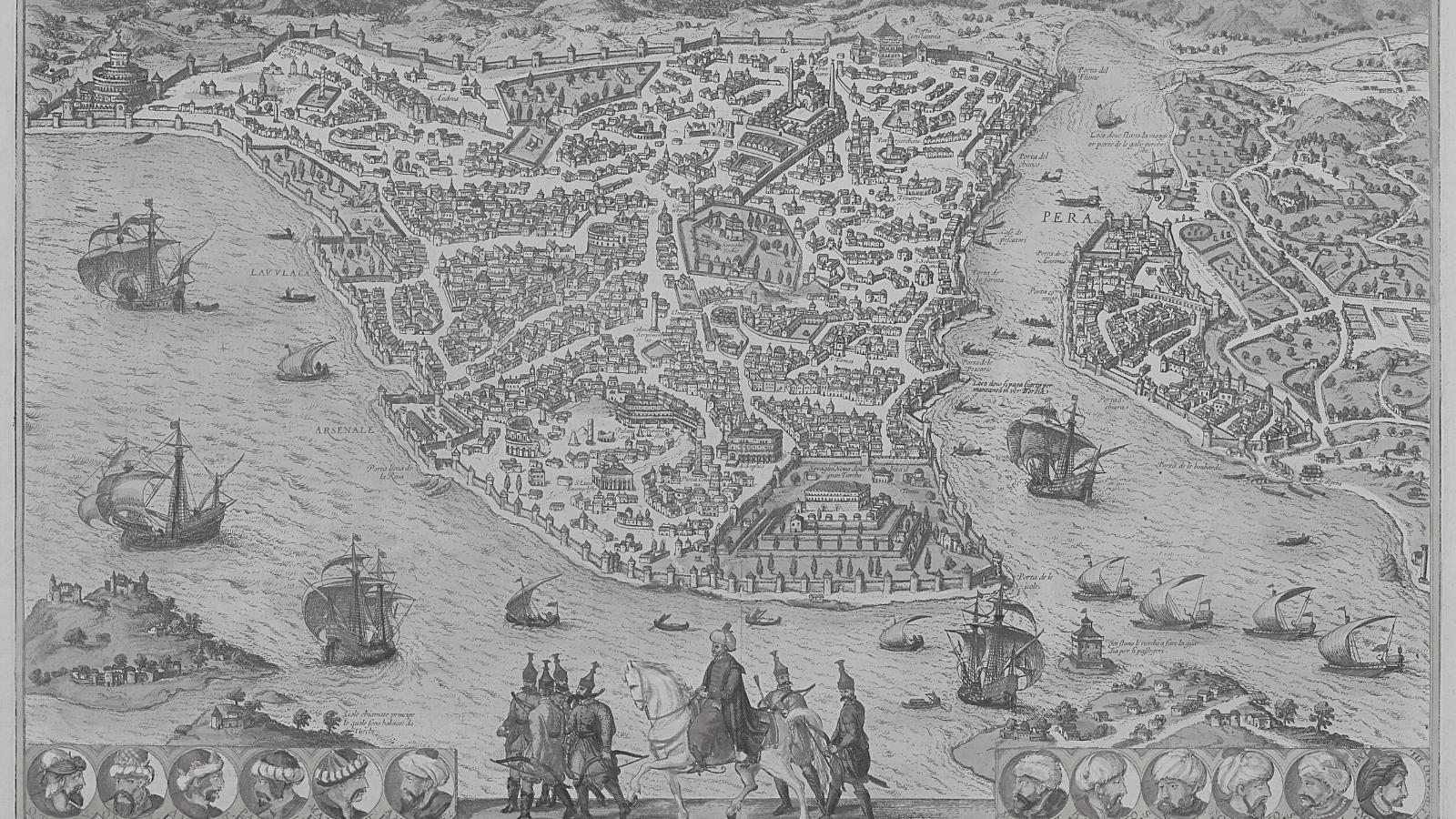 Old map of the Ottoman Empire
