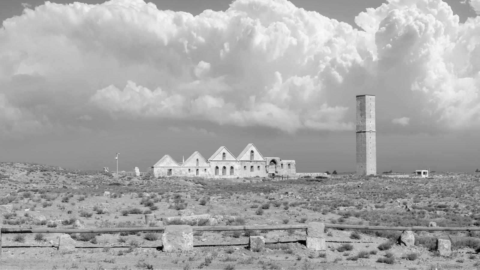 Ruins of the ancient city of Harran in Mesopotamia