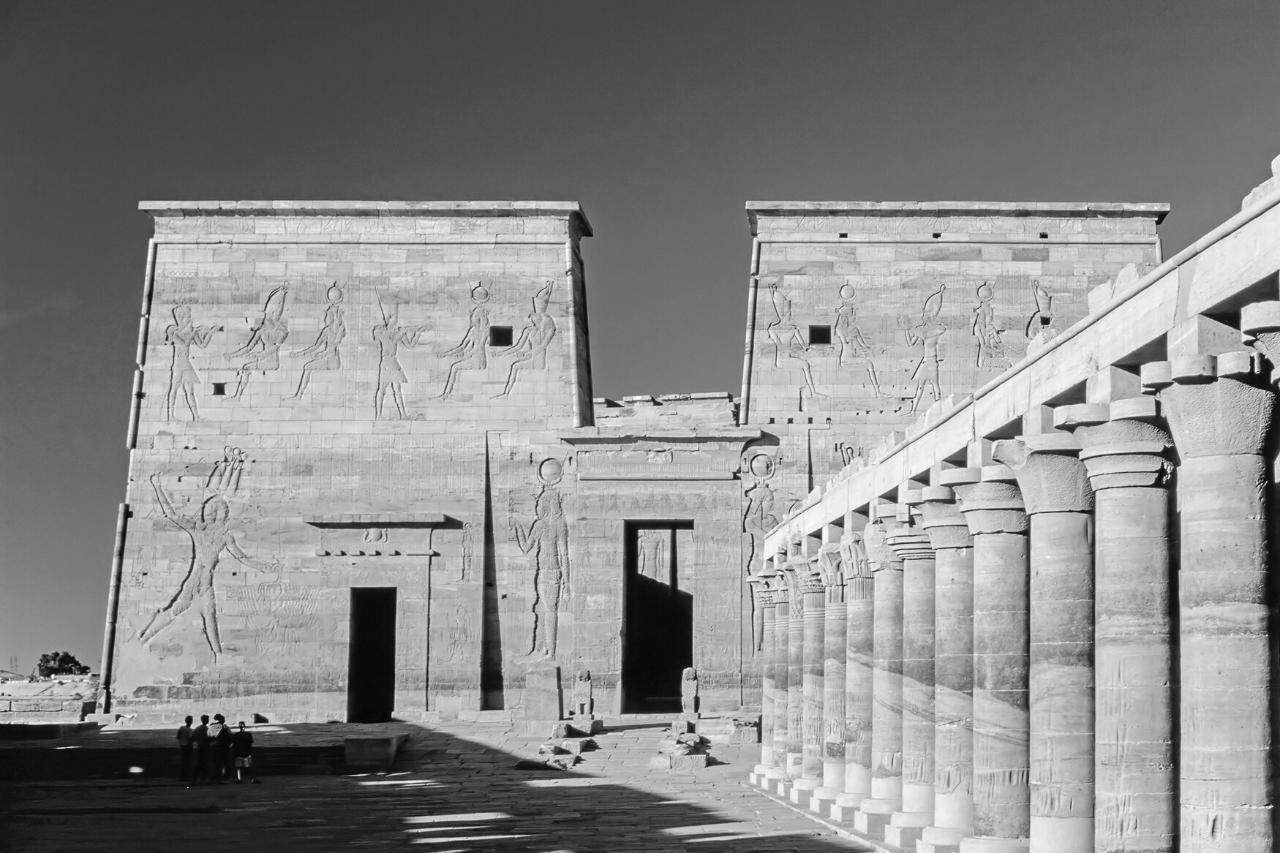Temple island of Philae