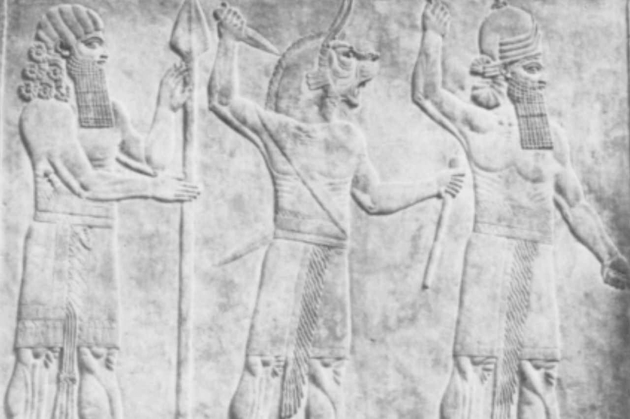 Ugallu ancient relief