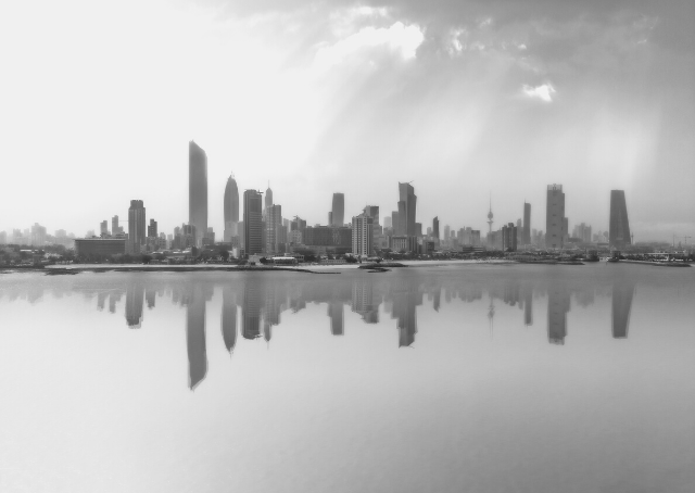 View of Kuwait city