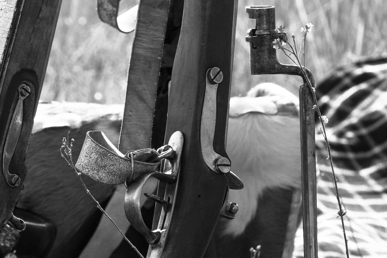 What is a triangular bayonet